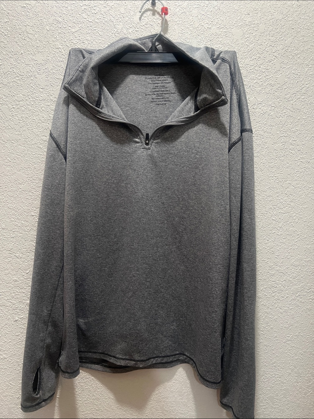 Women’s Half-Zip Pullover Sweatshirt - Gray